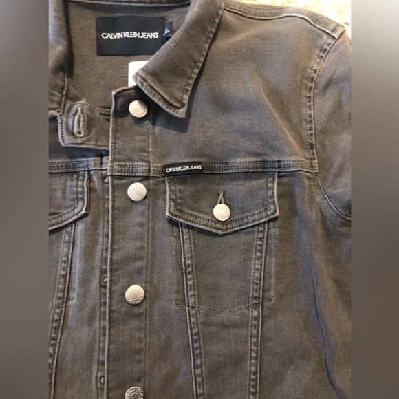 Calvin Klein jean jacket - Picture 3 of 3